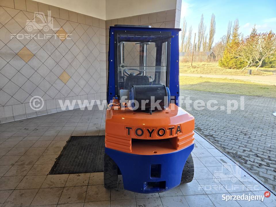 Wózek Widłowy TOYOTA 5FG30 Kabina 3700 mm TOYOTA Wózki widłowe Lędziny sprzedam