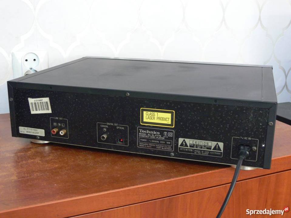 Odtwarzacz Technics SL P770 audiofila WYSYŁKA Jasło