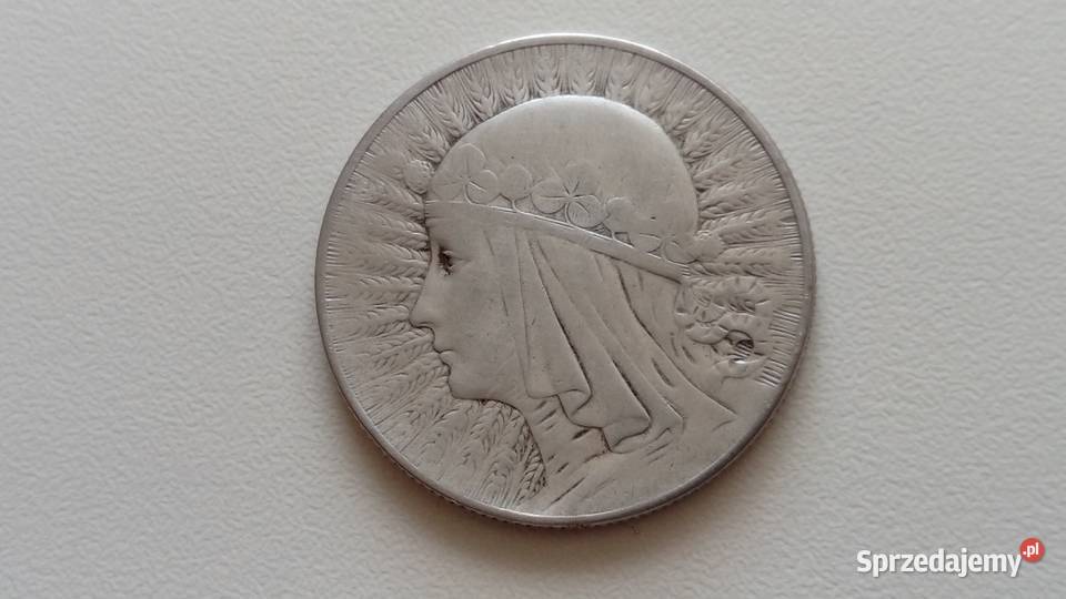 Moneta 5 1933 r Polonia Srebro Numizmatyka