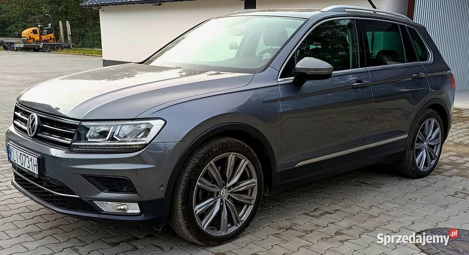 Volkswagen Tiguan II 4x4 20 TDI DSG 4 motion elektryczne szyby małopolskie Limanowa