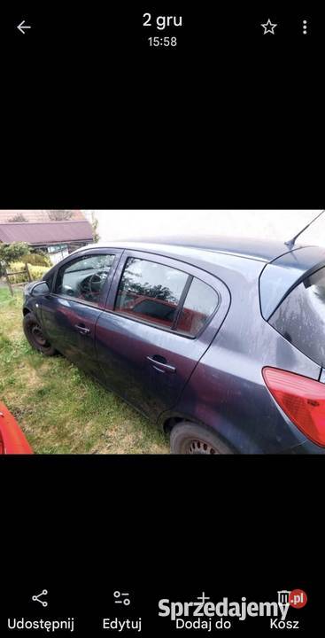Opel Corsa 12 benzyna 2009r Lubań