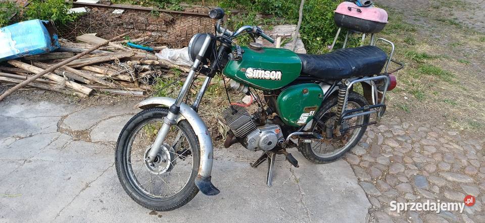 Simson s 51 z dokumentami Rok produkcji 1987 Żagań