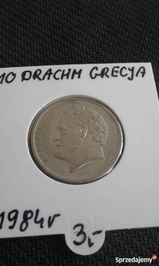 10 Drachm 1984 r Grecja Konin