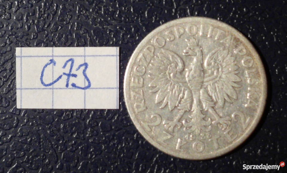 2 złote 1933 Głowa kobiety SREBRO Kraków