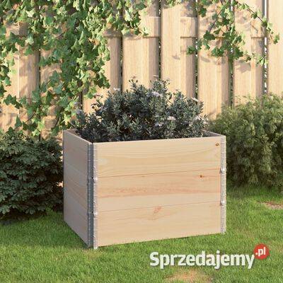 vidaXL Podniesione grządki 3 60x80 lite drewno Warszawa sprzedam