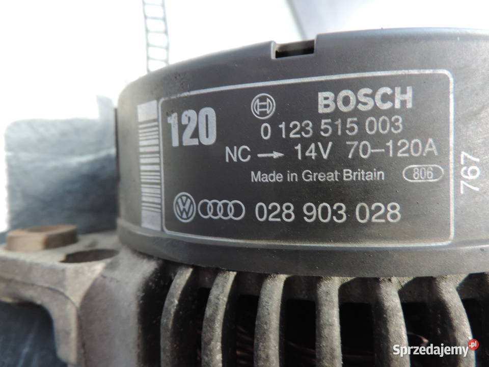 ALTERNATOR VW PASSAT B5 AUDI A4 B5 19TDI
