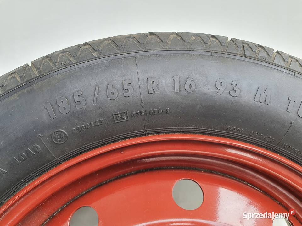 Megane II Scenic II KOŁO ZAPASOWE Zapas 18565 Średnica 16" Janów