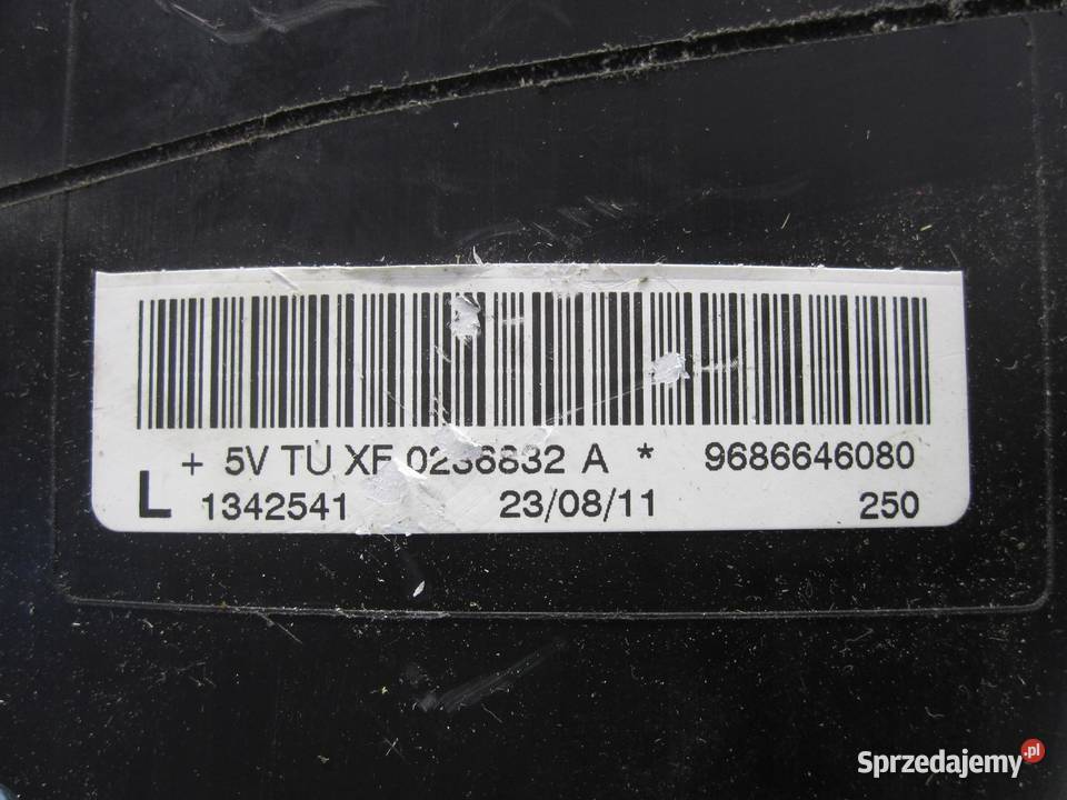 CITROEN C3 PICASSO 12r poduszka fotela lewa sprzedam