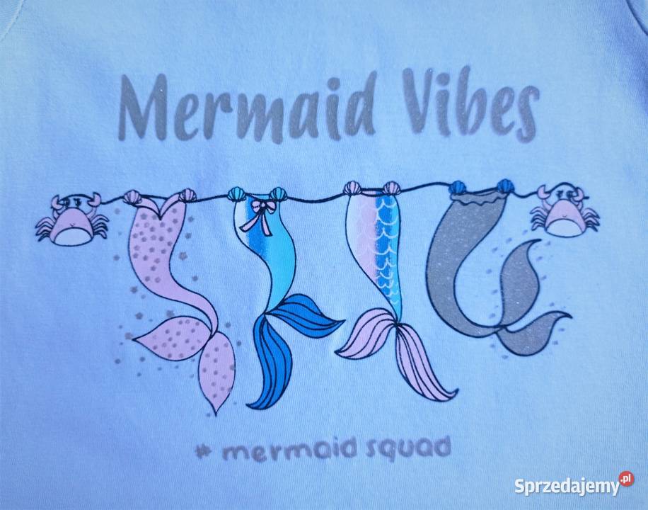 Pastelowa bluzka syrenki So Cute 86 6m+ Katowice