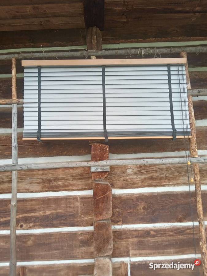 Żaluzje aluminiowe wewnętrzne 50mm z podkarpackie Lipie