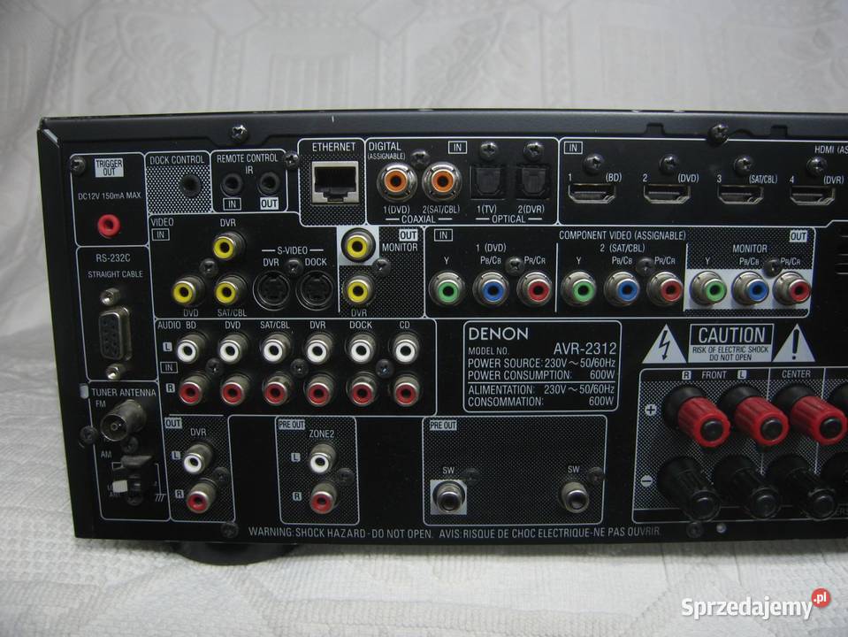 Amplituner Denon AVR2313 72 USB Internet Sandomierz