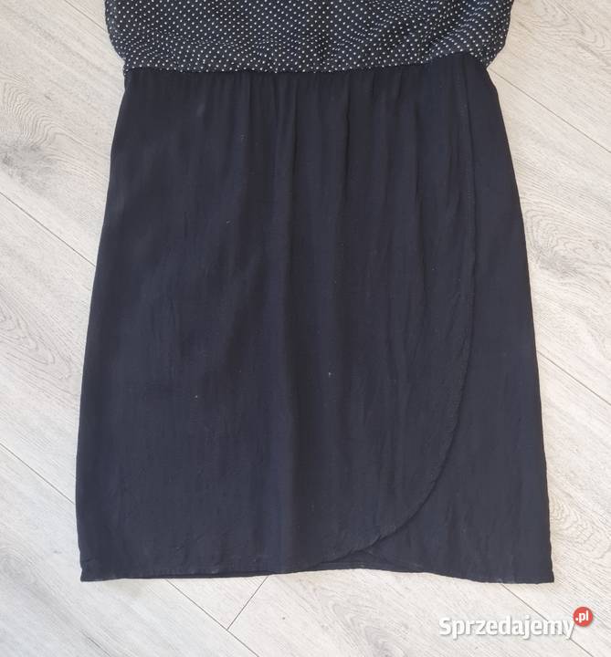 Sukienka damska czerń groszki 38M łódzkie Łódź sprzedam