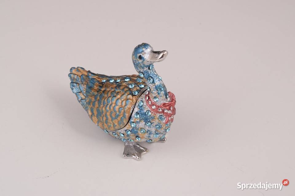 Kaczka puzderko na prezent Keren Kopal Faberge Puławy sprzedam