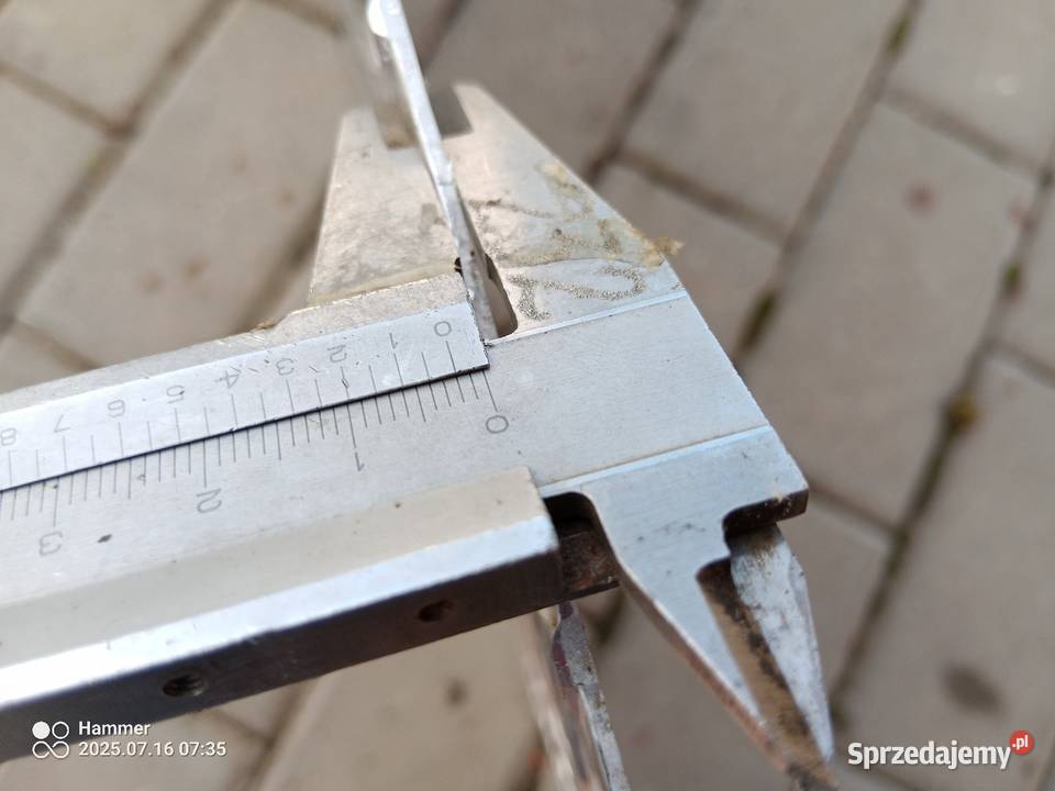 Blacha aluminiowa ryflowana 30x300 2mm Stargard sprzedam