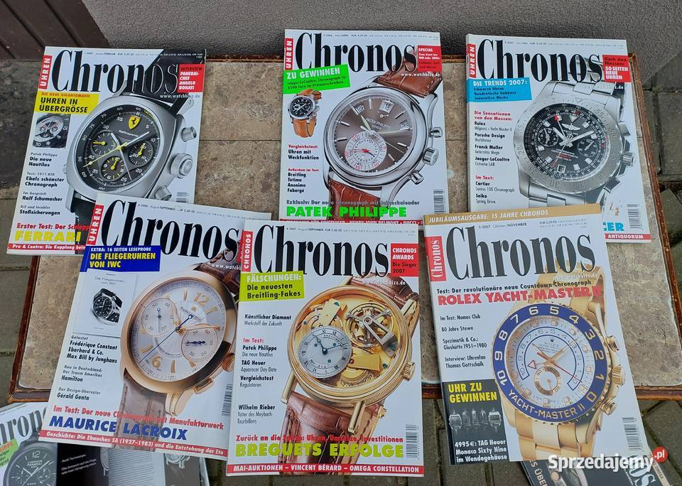 Czasopisma niemieckie Chronos zestaw 31 lata Tczew