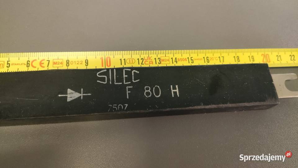 Bocznik rezystor pomiarowy Silec 80 H Pozostałe Szczecin