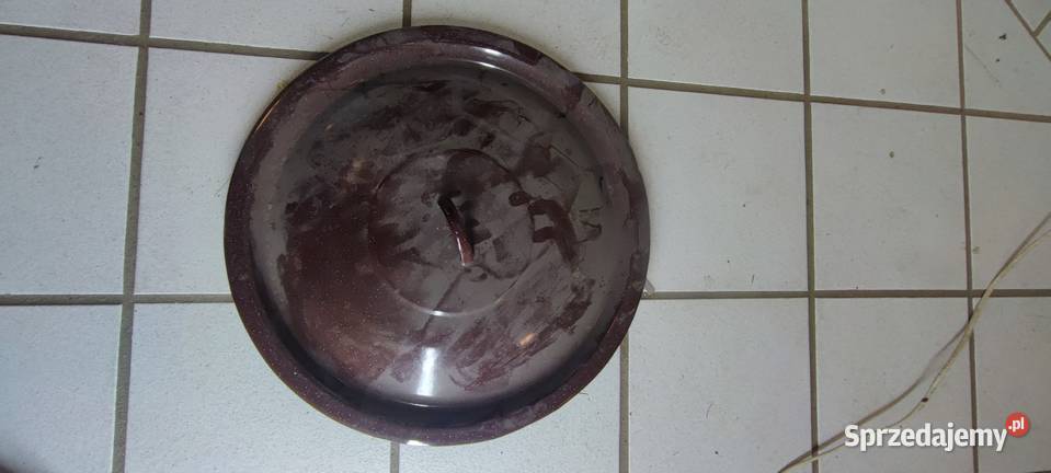 DUŻY GARNEK EMALIOWANY Bydgoszcz
