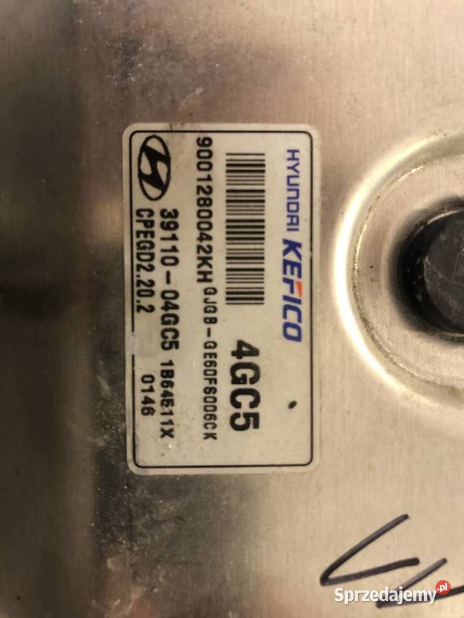 Sterownik komputer HYUNDAI I20 15r 3911004GC5 Rok produkcji 2015 zachodniopomorskie Darłowo