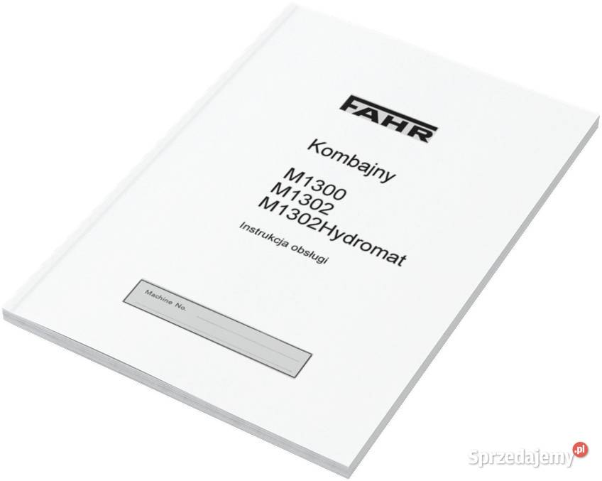 Deutz Fahr VB 2190 Instrukcja katalog napraw Szamotuły