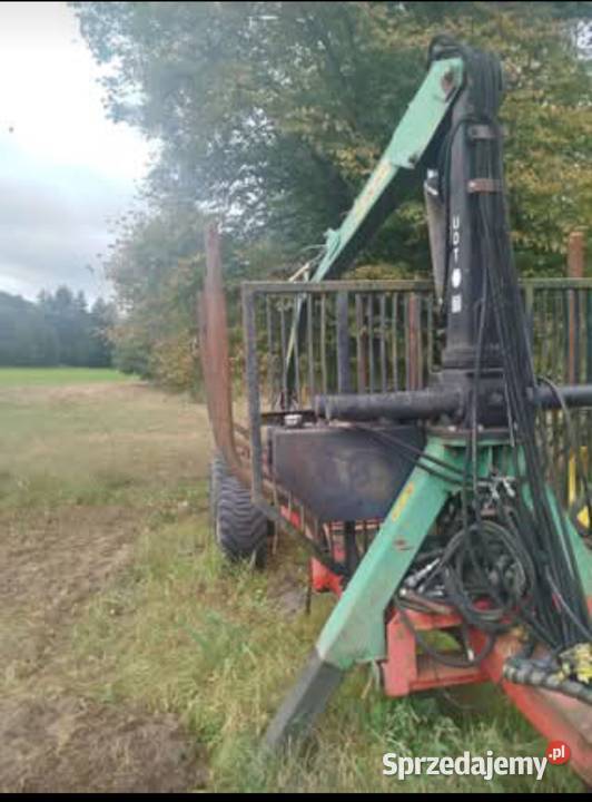 Przyczepa leśna more Maskiner wielkopolskie