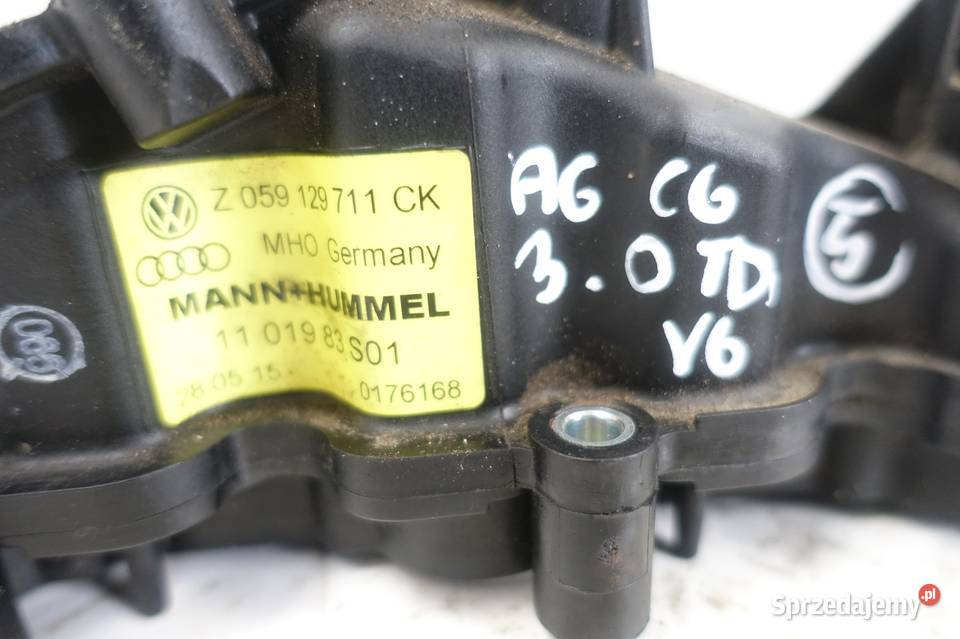 Audi A6 C6 30 TDI KOLEKTOR SSĄCY Z059129711CK lubelskie Rudka