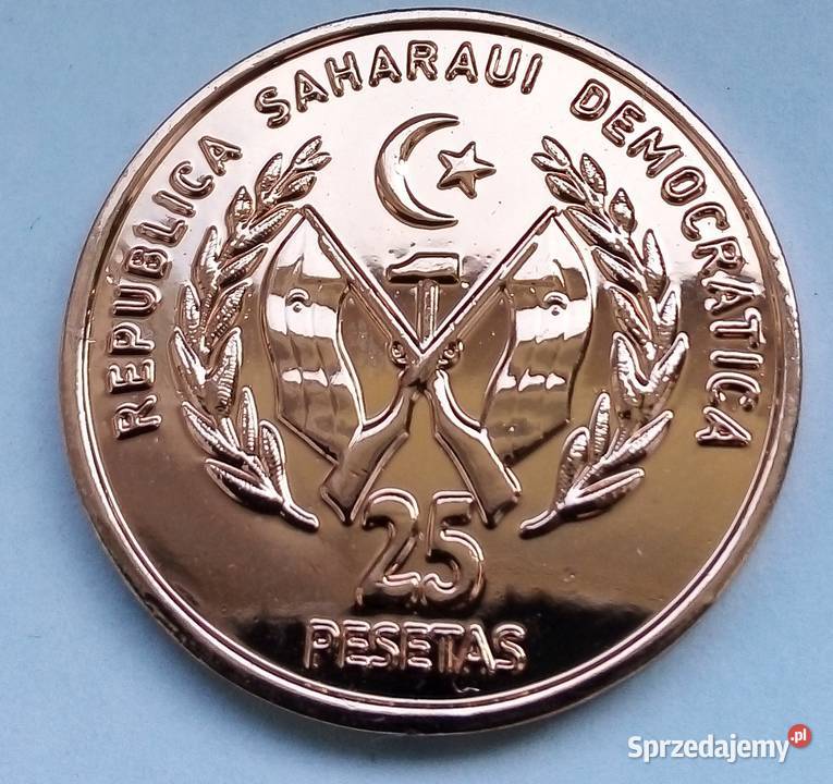 SAHARAWI25 PESETAS2018 r OKOLICZNOŚCIOWA ŁADNA Legionowo
