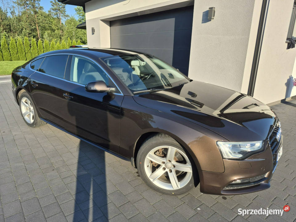 Audi A5 Sportback xenon led navi chromy ładny ABS A5 Drelów