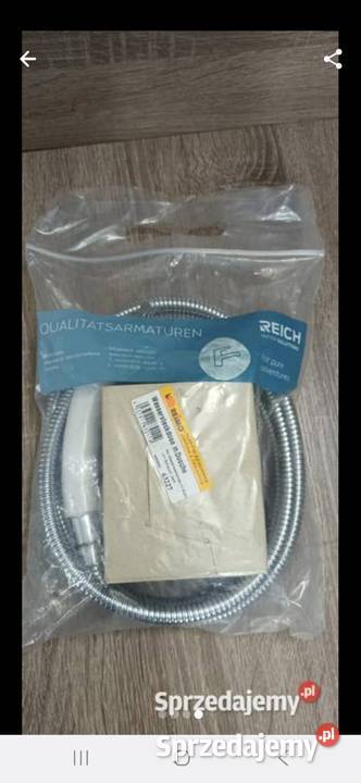 Prysznic zewnetrzny ze słuchawką i wężem Reich łódzkie Kutno