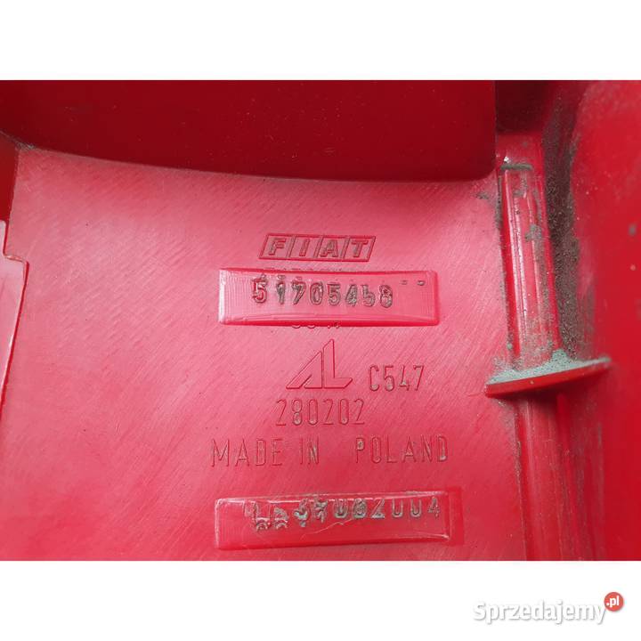 LAMPA PRAWA Fiat Panda II 20032012 TYLNIA TYLNA lubelskie Chełm