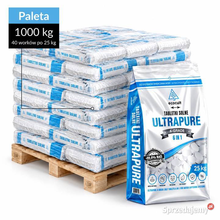 Tabletki solne ULTRAPURE AGRADE paleta 1000 1249 Warszawa