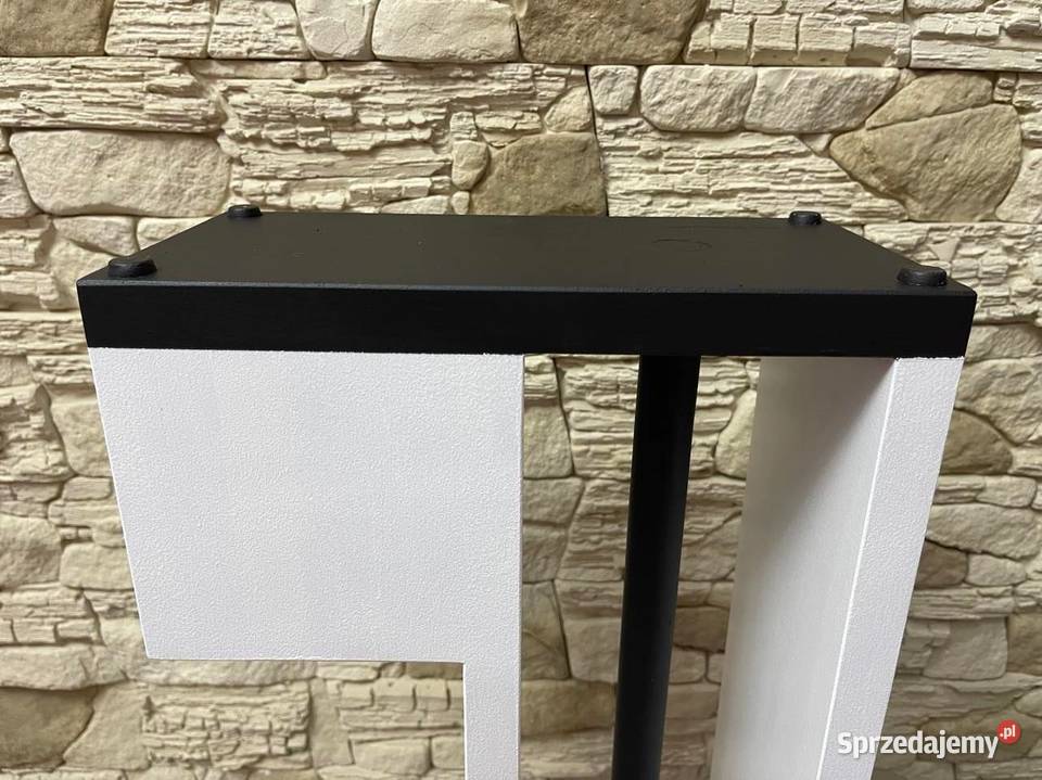 Stojak na papier toaletowy LOFT szczotka WC biały Dębica