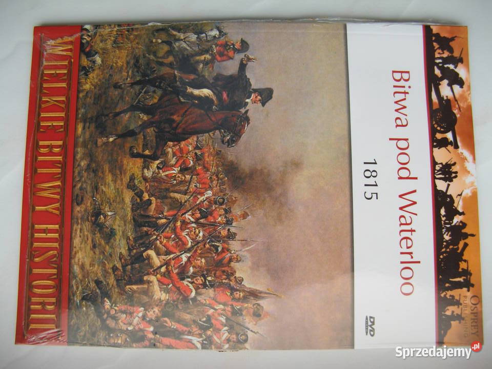 Osprey Bitwa pod Waterloo 1815 książka film Poznań sprzedam