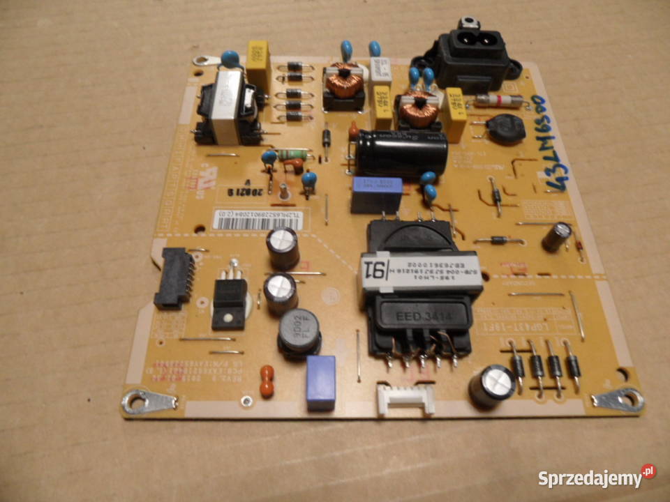 zasilacz telewizora LG 43LM6300 świętokrzyskie Kielce sprzedam