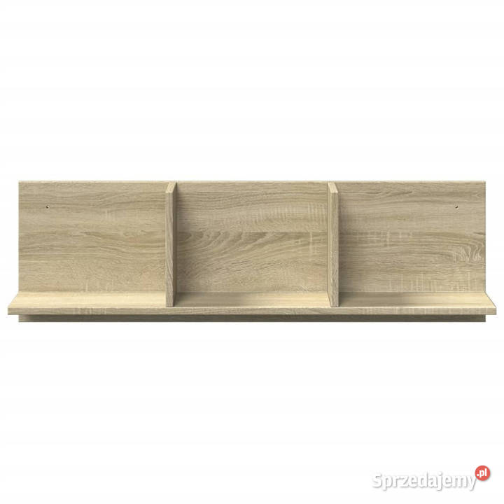 Półka ścienna 100x165x30 dąb sonoma WM854861 Warszawa