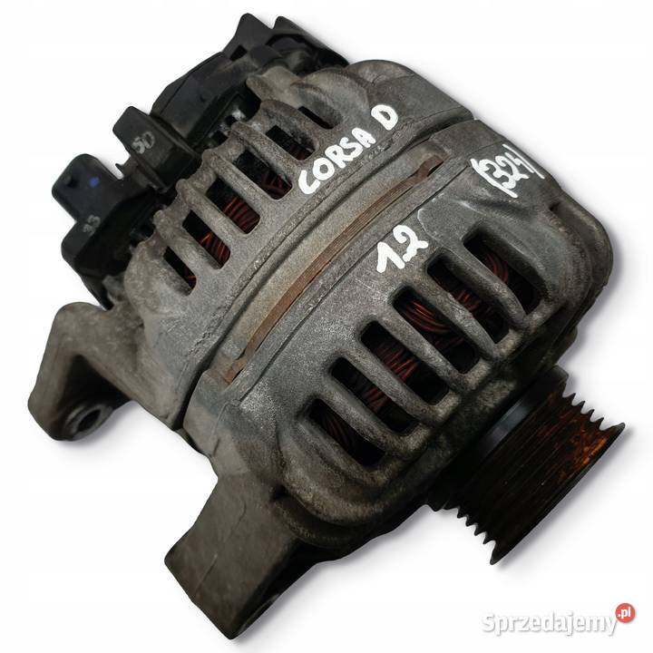 ALTERNATOR Opel Corsa D 12 16V Bosch 0124425057 lubelskie Chełm