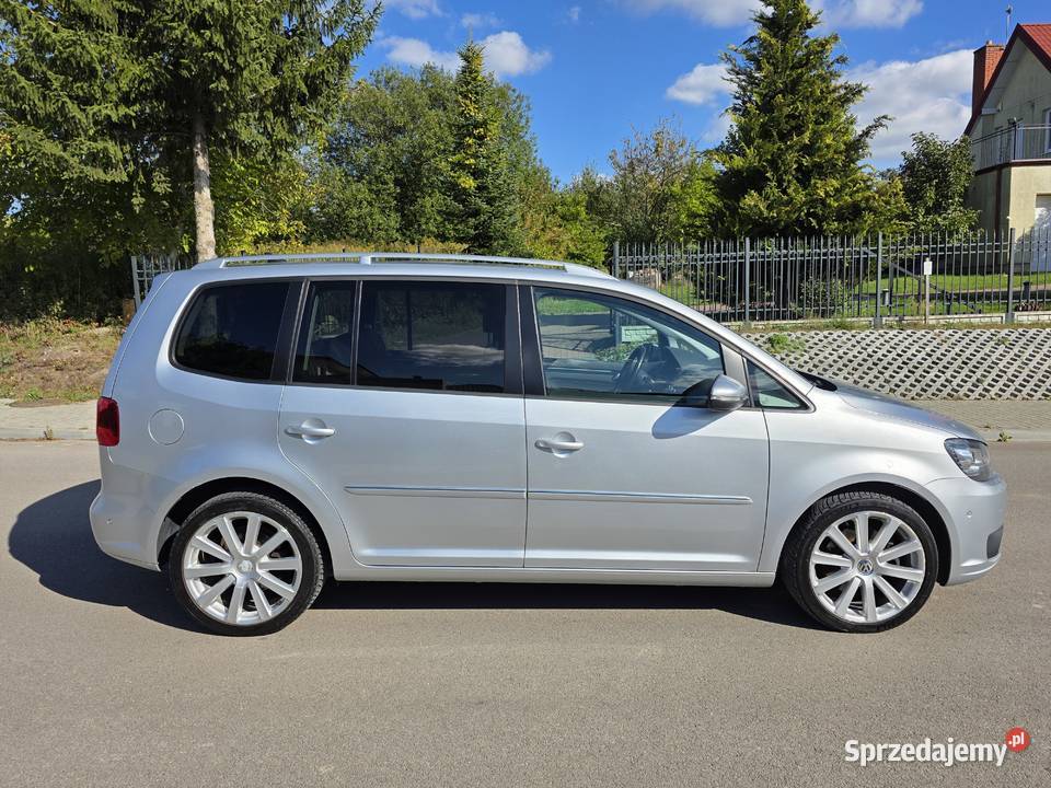 VW Toura 20TDI 177 Automat bezwypadkowy opłacony kurtyny powietrzne lubelskie Lublin