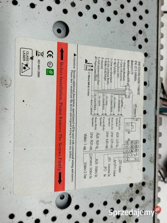 RADIO CHIŃSKIE 2DIN CD Renault Laguna sprzedam