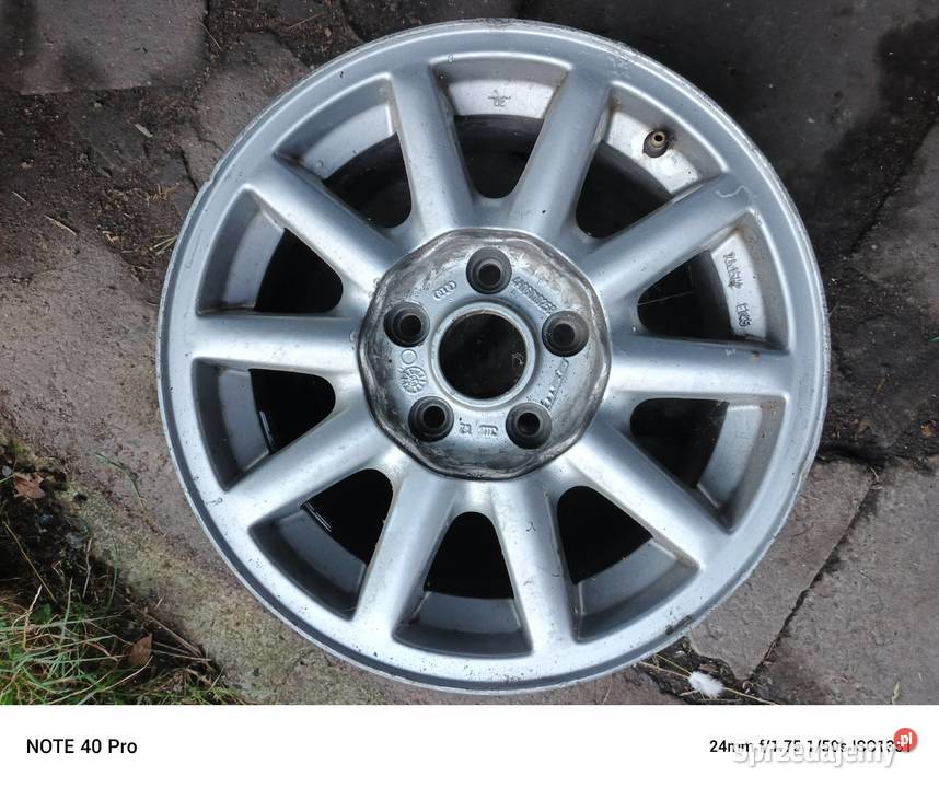 Felga Audi 15 7Jx15H2 ET45 Oryginał Średnica 15"