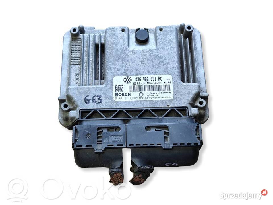 VW Golf Plus 19TDI STEROWNIK KOMPUTER SILNIKA osobowe