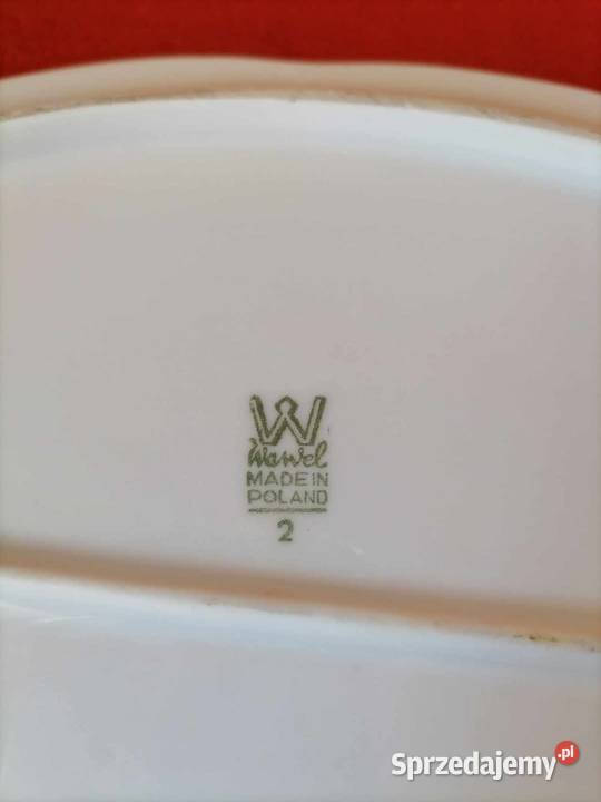 Duży Półmisek Cztery Róże Szlachetne Wawel PRL Wałbrzych