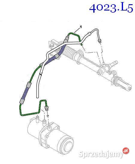 4023L5 przewód wspomagania układu kierowniczego Tychy