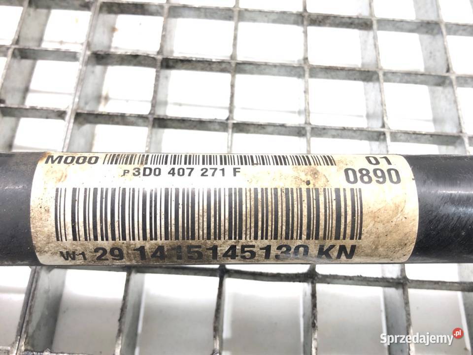 PÓŁOŚ LEWY PRZÓD VW PHAETON 3D0407271F 30 240