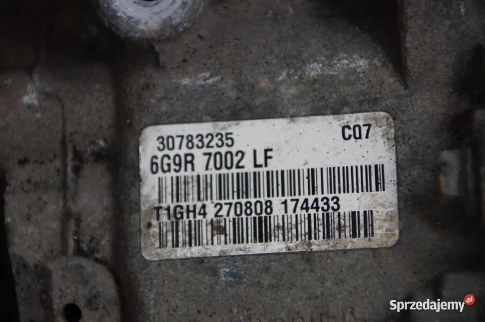 SKRZYNIA BIEGÓW VOLVO V70 30783235 osobowe Lipno