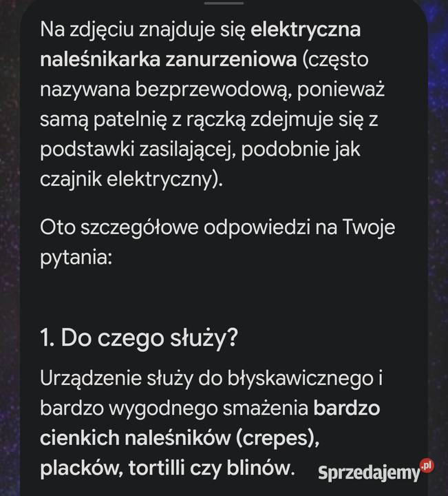 Elektryczna patelnia do naleśników Patelnie i woki Zawory