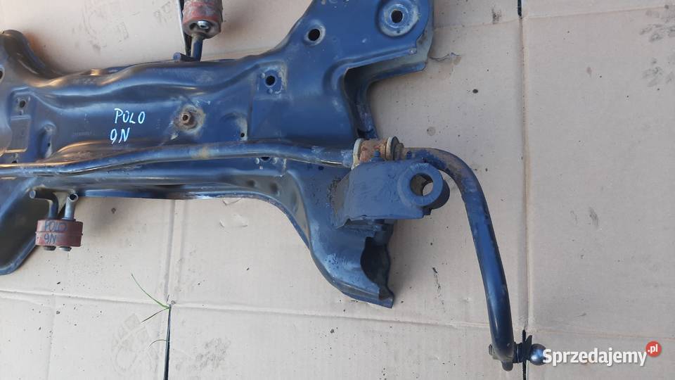 wózek sanki kołyska vw polo 9n 4 IV Belki zawieszenia Dębno