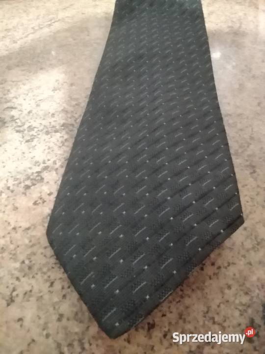 Krawat męski ciemny Dla mężczyzn
