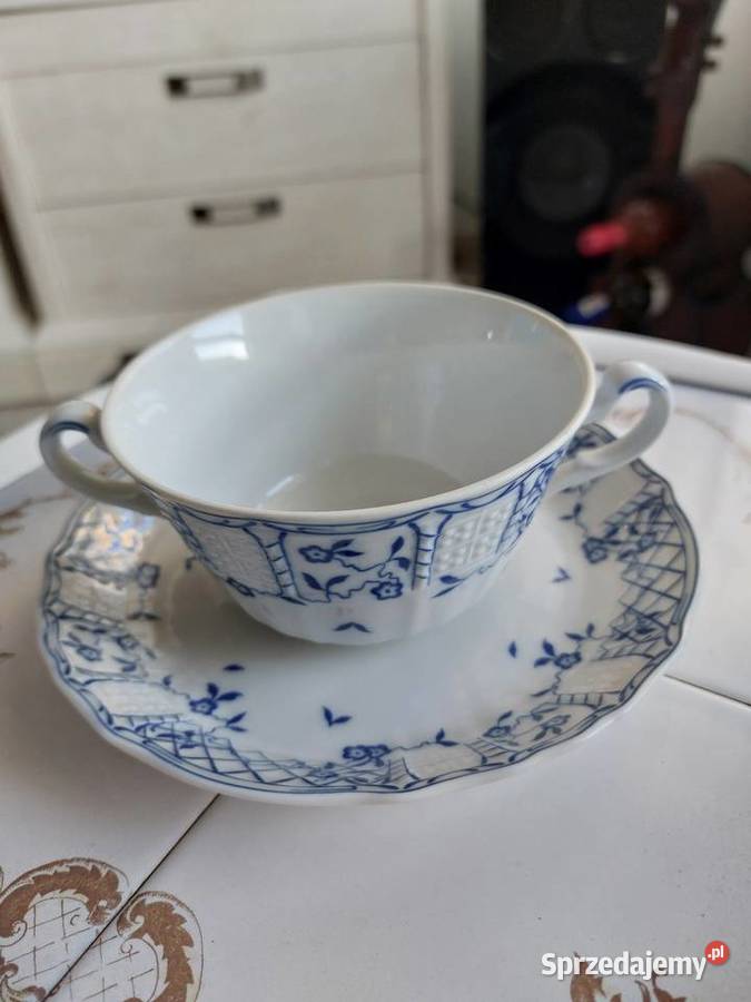 Bulionówki Heinrich porcelana Niemcy Wałbrzych