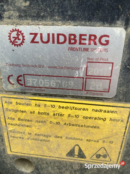 Zuidberg TUZ 2017 37056709 Case WOM Jastrzębniki sprzedam