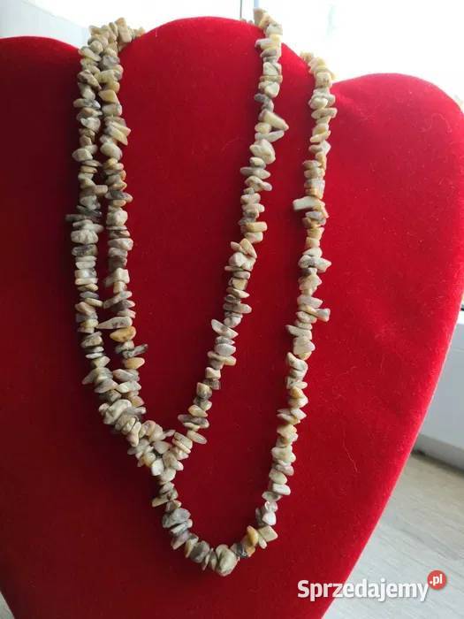 Klasyczny naszyjnik z kamienia Naszyjniki Częstochowa