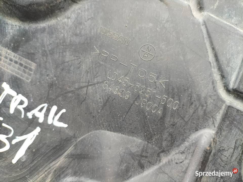 NISSAN XTRAIL T31 DOLNA OSŁONA SILNIKA LEWA